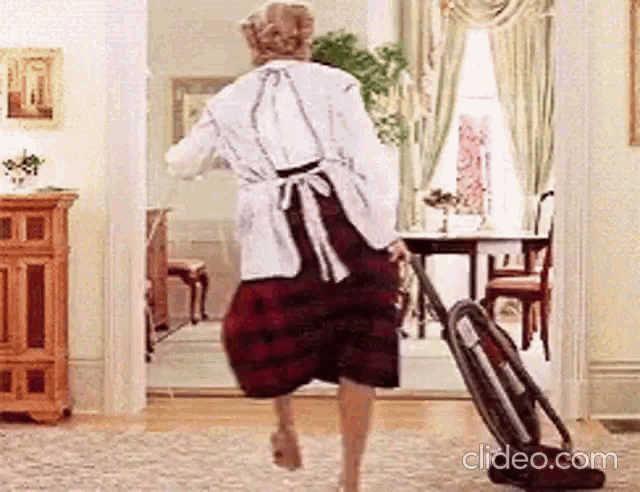 cleaning doubtfire